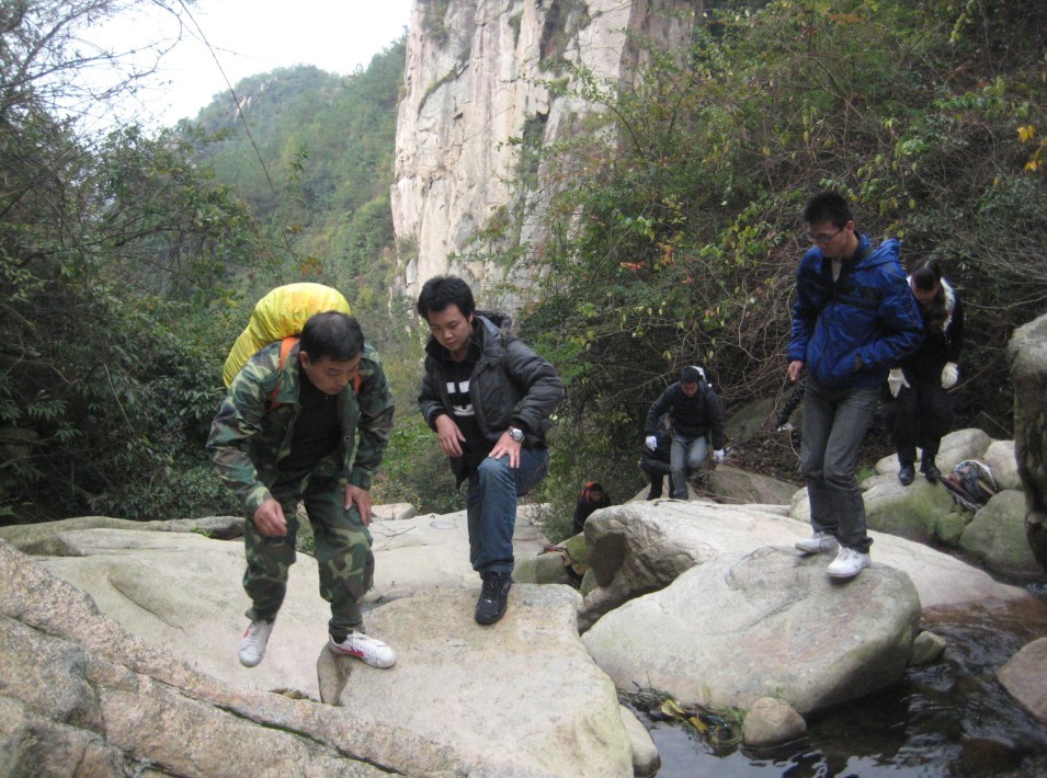 天台驴友俱乐部之-----探秘十门坑