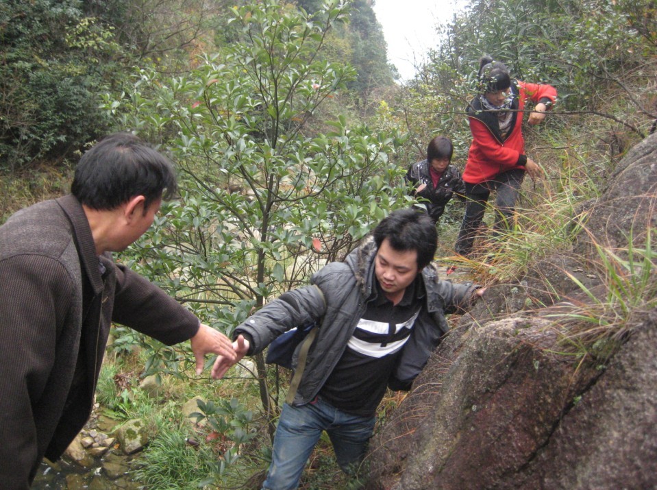 天台驴友俱乐部之-----探秘十门坑