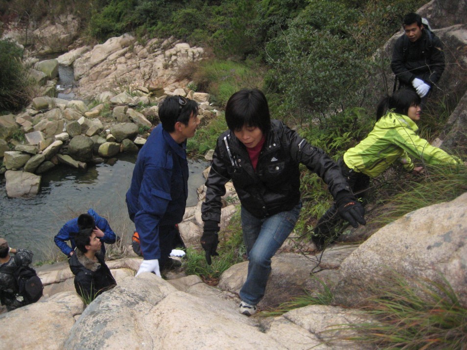 天台驴友俱乐部之-----探秘十门坑