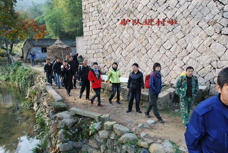 天台驴友俱乐部之-----探秘十门坑