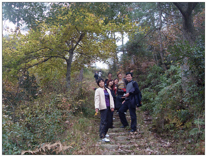 天台驴友俱乐部之---片片枫叶情