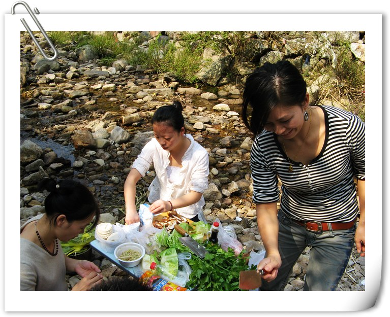 幸福水库烧烤活动