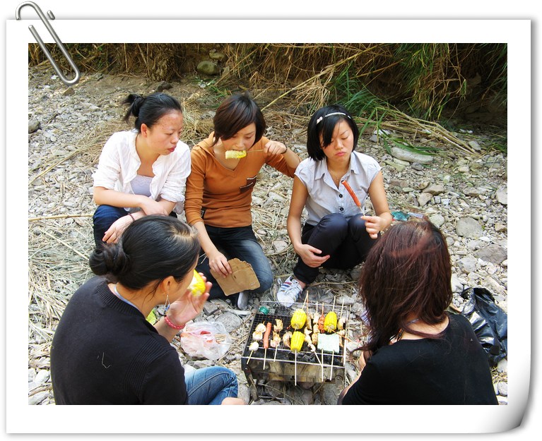 幸福水库烧烤活动