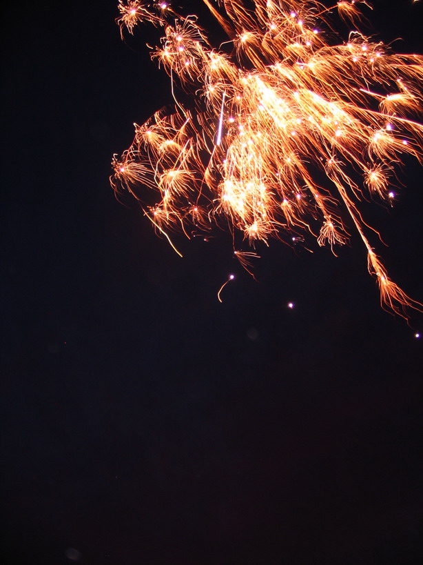 烧烤第一组拍的烟火