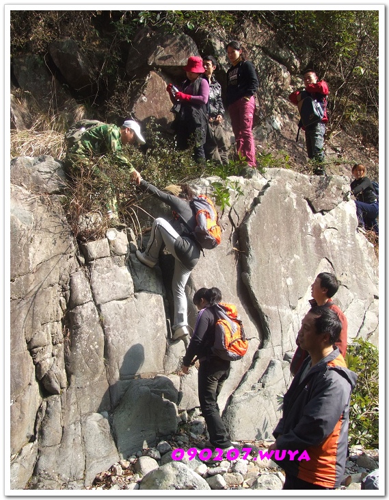 [天台驴友俱乐部]活动----牛年开驴.大柳溪
