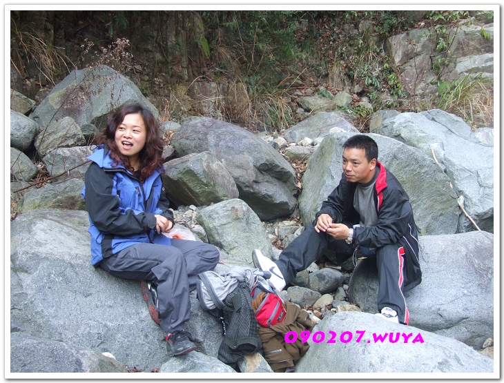 [天台驴友俱乐部]活动----牛年开驴.大柳溪