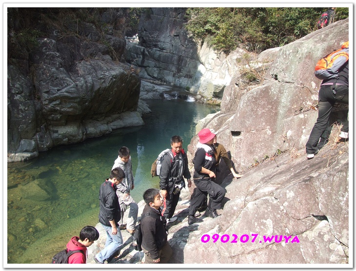 [天台驴友俱乐部]活动----牛年开驴.大柳溪