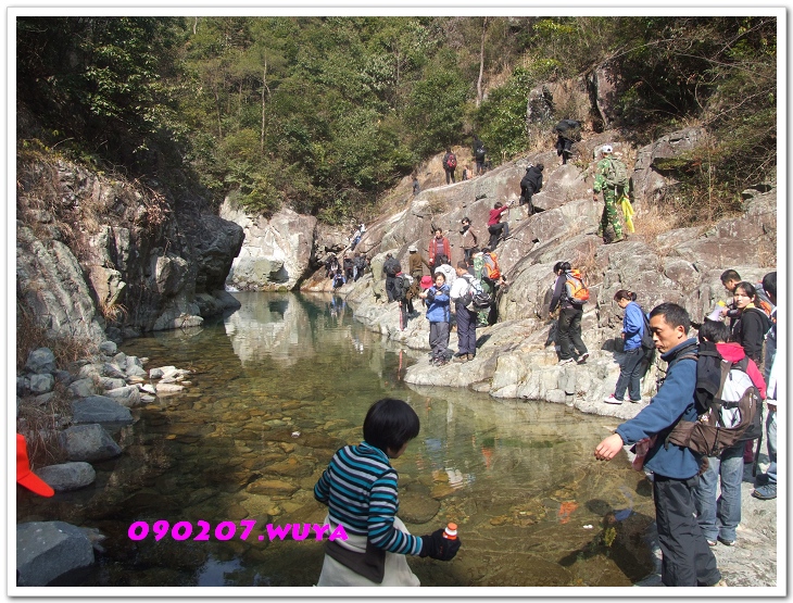 [天台驴友俱乐部]活动----牛年开驴.大柳溪