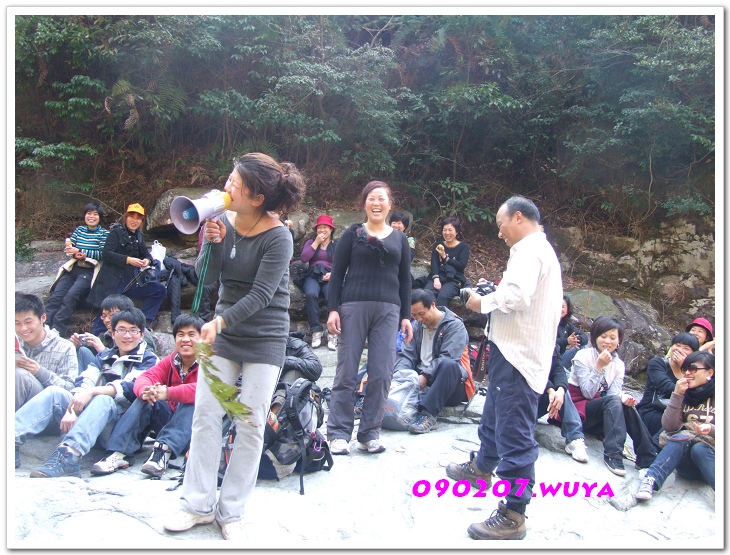 [天台驴友俱乐部]活动----牛年开驴.大柳溪