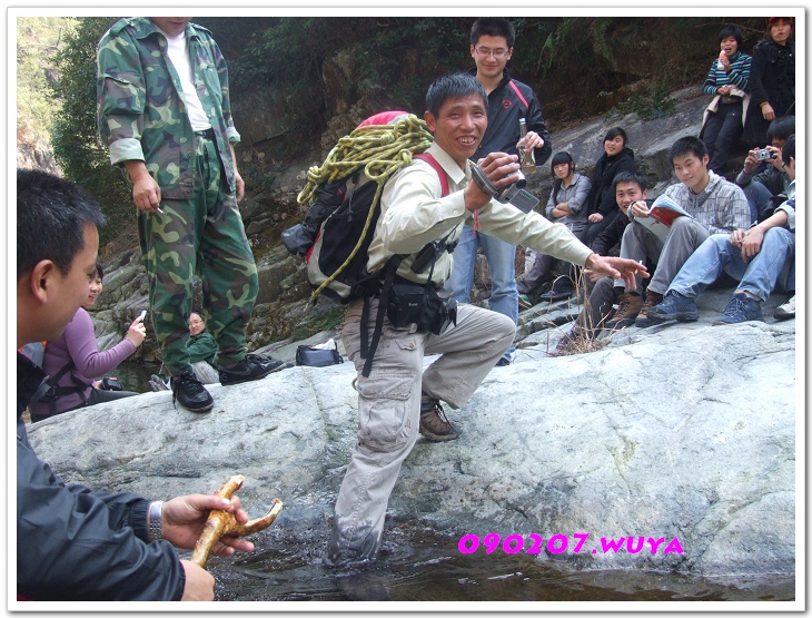 [天台驴友俱乐部]活动----牛年开驴.大柳溪