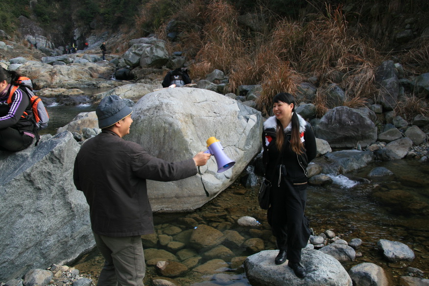 [天台驴友俱乐部]活动----牛年开驴.大柳溪