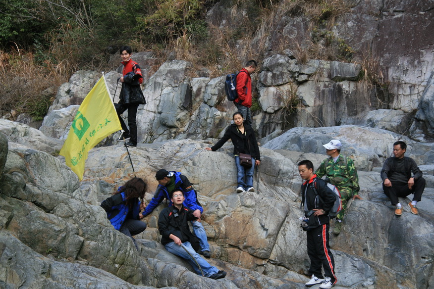 [天台驴友俱乐部]活动----牛年开驴.大柳溪