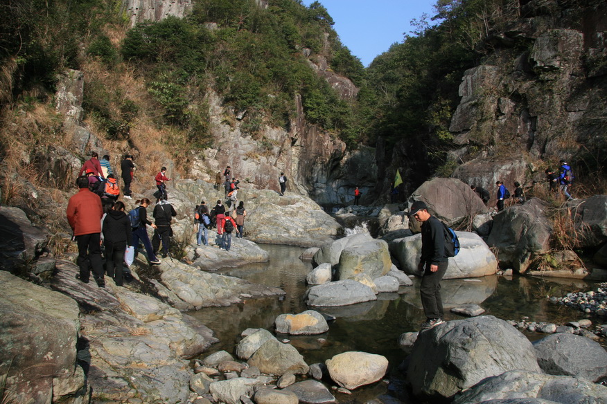 [天台驴友俱乐部]活动----牛年开驴.大柳溪