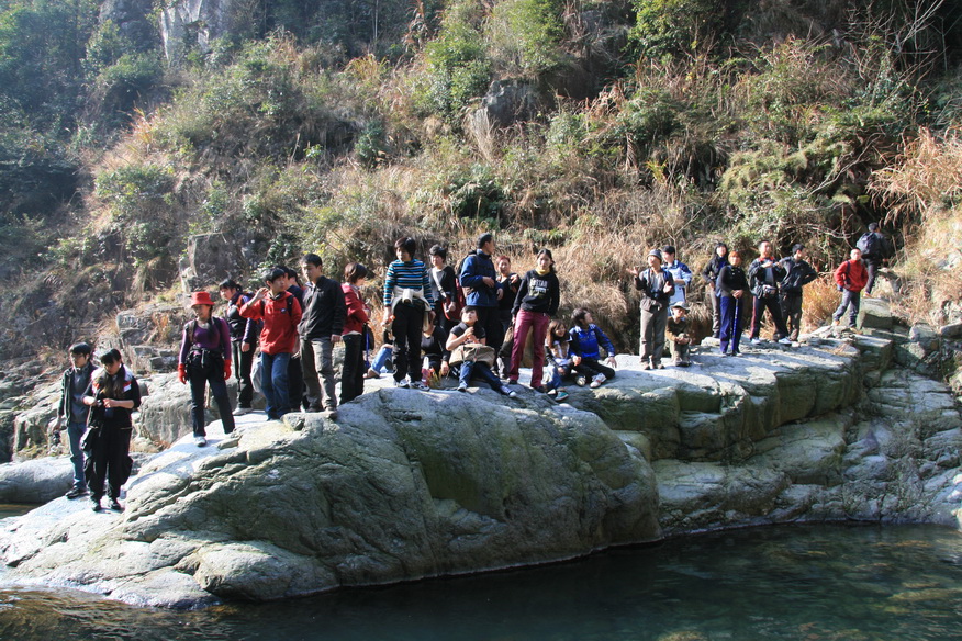 [天台驴友俱乐部]活动----牛年开驴.大柳溪