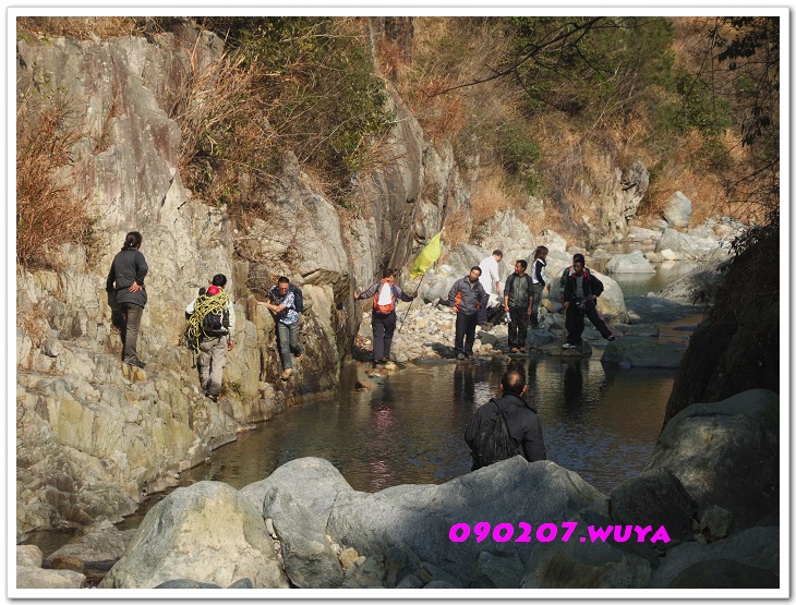 [天台驴友俱乐部]活动----牛年开驴.大柳溪