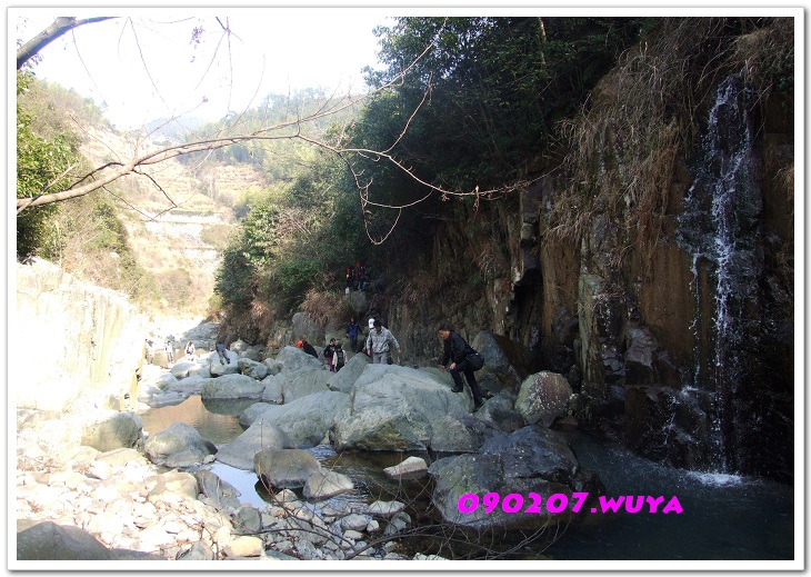 [天台驴友俱乐部]活动----牛年开驴.大柳溪