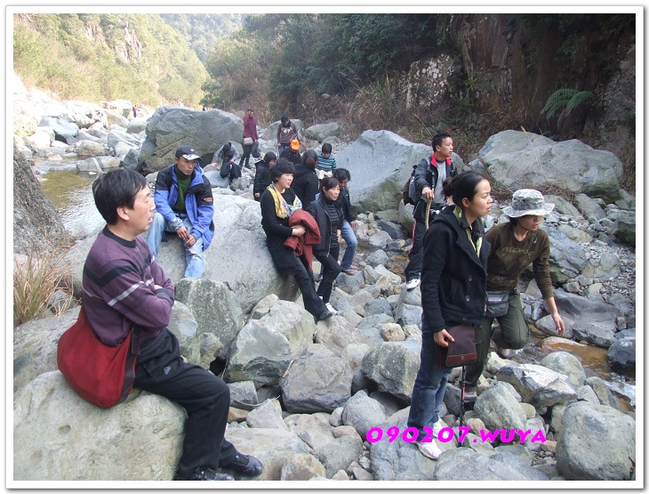 [天台驴友俱乐部]活动----牛年开驴.大柳溪