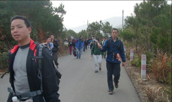 [天台驴友俱乐部]活动----牛年开驴.大柳溪