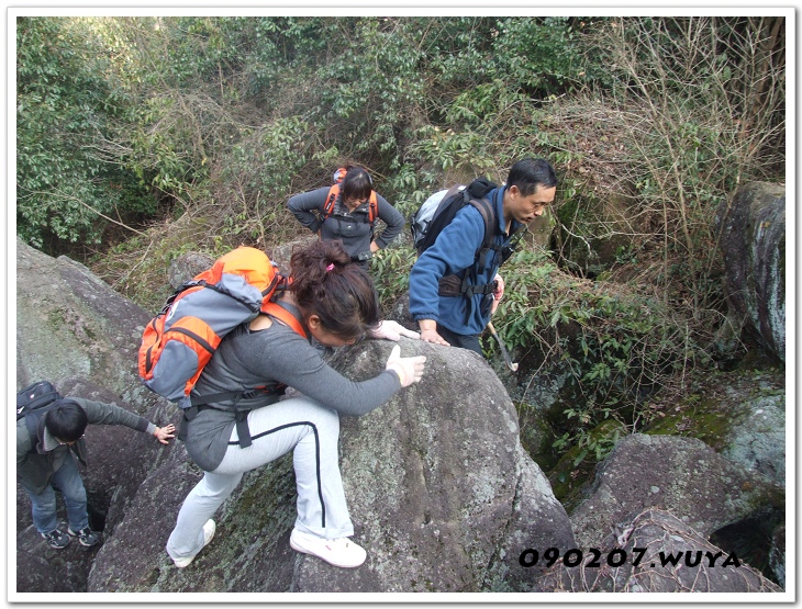 [天台驴友俱乐部]活动----牛年开驴.大柳溪