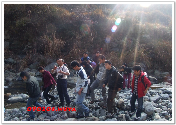 [天台驴友俱乐部]活动----牛年开驴.大柳溪