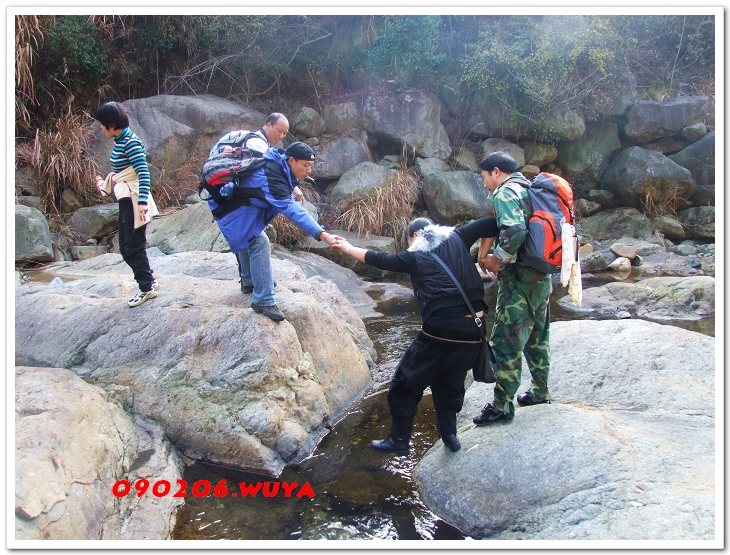 [天台驴友俱乐部]活动----牛年开驴.大柳溪