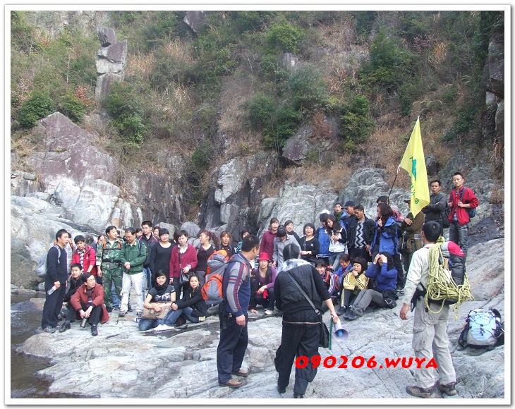 [天台驴友俱乐部]活动----牛年开驴.大柳溪