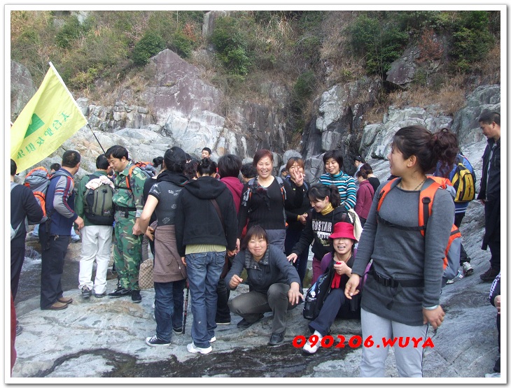 [天台驴友俱乐部]活动----牛年开驴.大柳溪