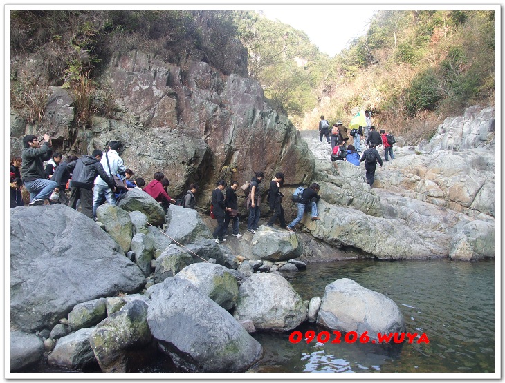 [天台驴友俱乐部]活动----牛年开驴.大柳溪