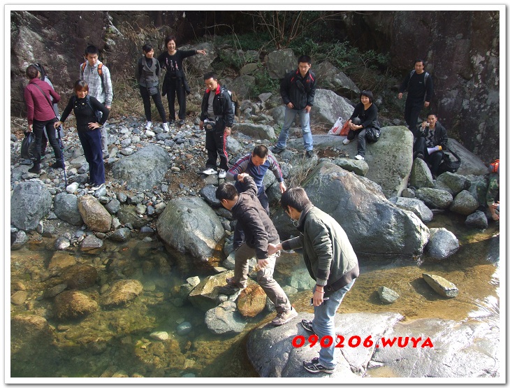 [天台驴友俱乐部]活动----牛年开驴.大柳溪