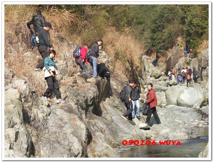 [天台驴友俱乐部]活动----牛年开驴.大柳溪