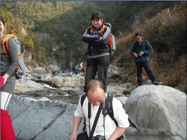[天台驴友俱乐部]活动----牛年开驴.大柳溪