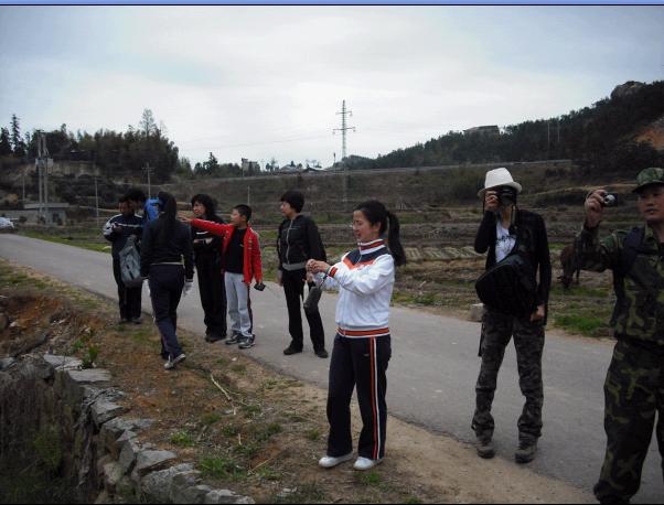 [天台驴友俱乐部]活动之-----走古道.赏油菜花.登莲花峰顶