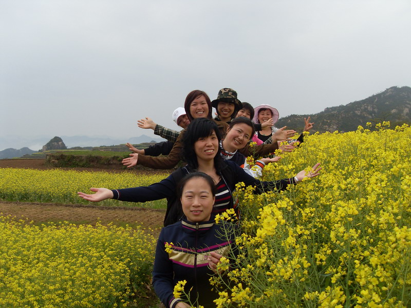 [天台驴友俱乐部]活动之-----走古道.赏油菜花.登莲花峰顶