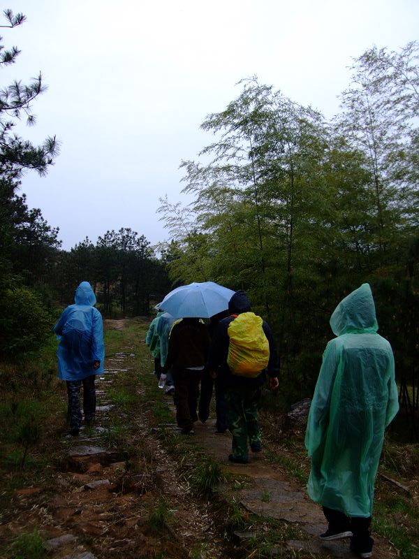 [天台驴友俱乐部]活动之-----走古道.赏油菜花.登莲花峰顶