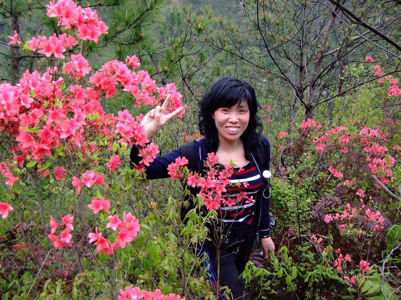 [天台驴友俱乐部]活动之-----走古道.赏油菜花.登莲花峰顶