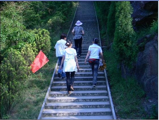 乐清市“中雁杯”登山比赛掠影