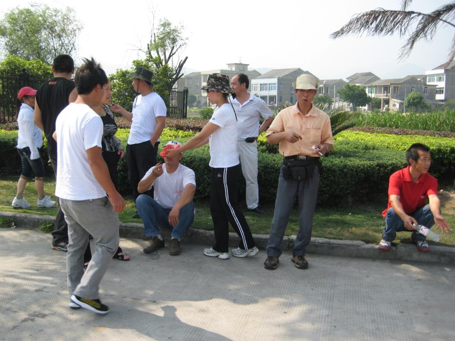乐清市“中雁杯”登山比赛掠影