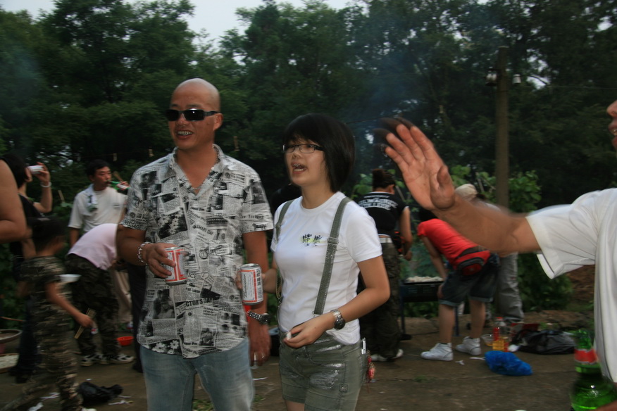 090613天台驴友俱乐部和乐清老狼户外俱乐部塔头寺联欢