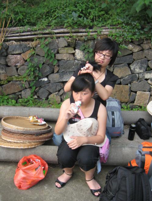 090613天台驴友俱乐部和乐清老狼户外俱乐部塔头寺联欢