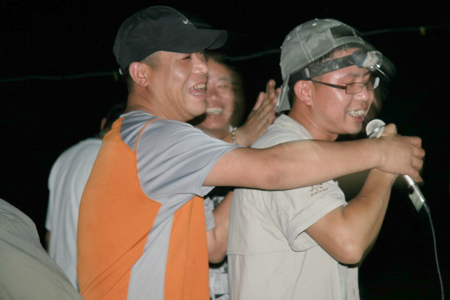 090613天台驴友俱乐部和乐清老狼户外俱乐部塔头寺联欢