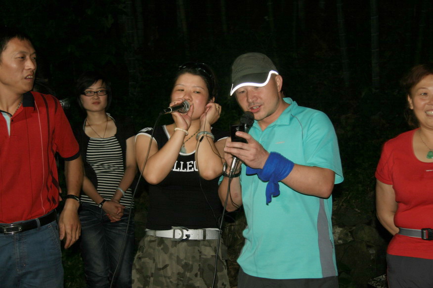 090613天台驴友俱乐部和乐清老狼户外俱乐部塔头寺联欢