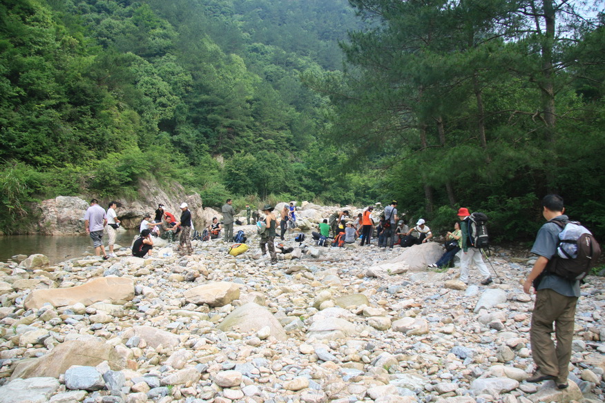 090613天台驴友俱乐部和乐清老狼户外俱乐部塔头寺联欢及螺溪钓艇徒步