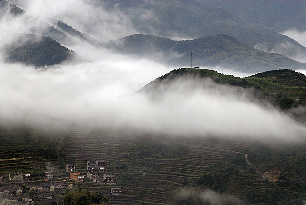 天台山《白云深处有人家》