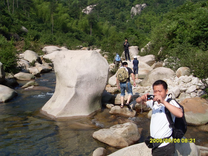[天台驴友俱乐部]活动之____戏水石桥坑