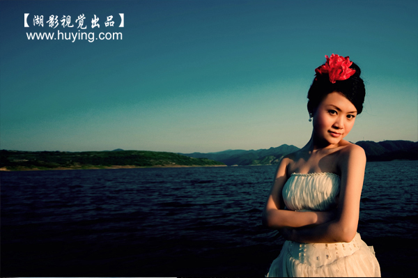 湖影夏季天姥山------沃州湖 婚纱照片欣赏