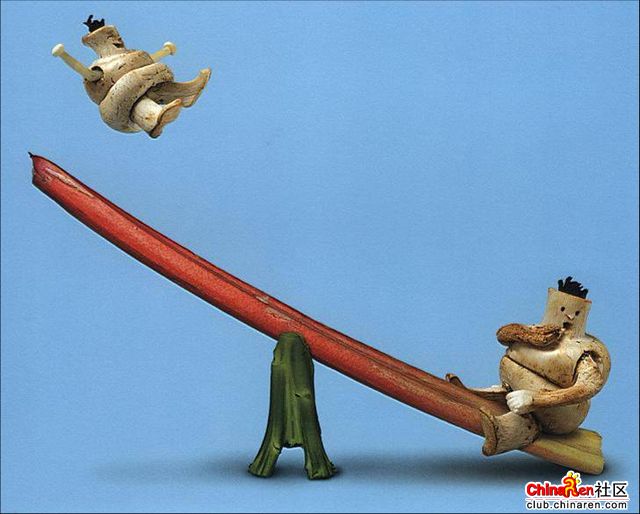 [转帖]当一个厨师无聊时会做些什么?