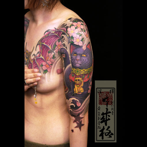 女人的纹身比男人更霸道