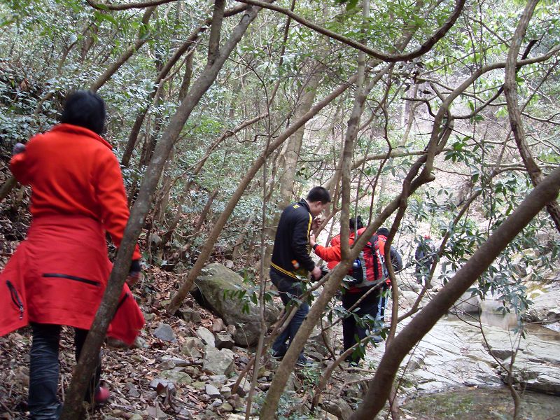 激情穿越湫水大峡谷