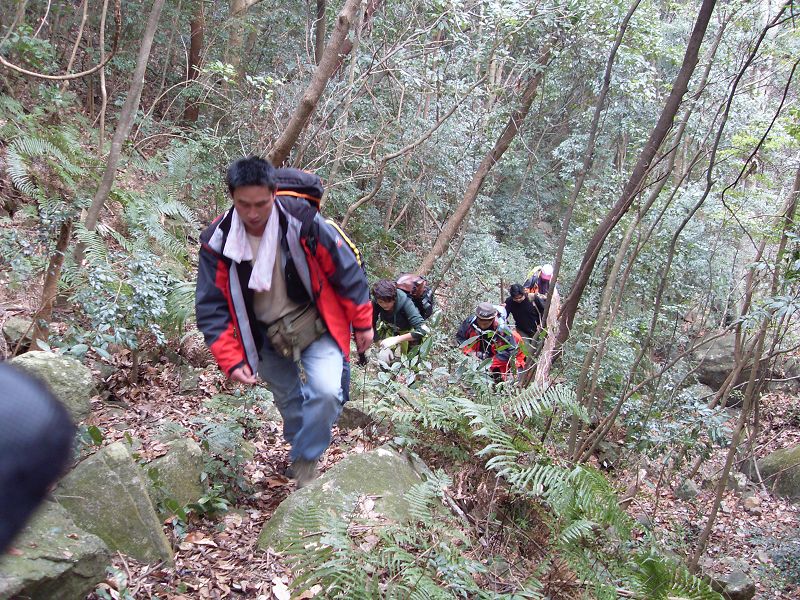 激情穿越湫水大峡谷