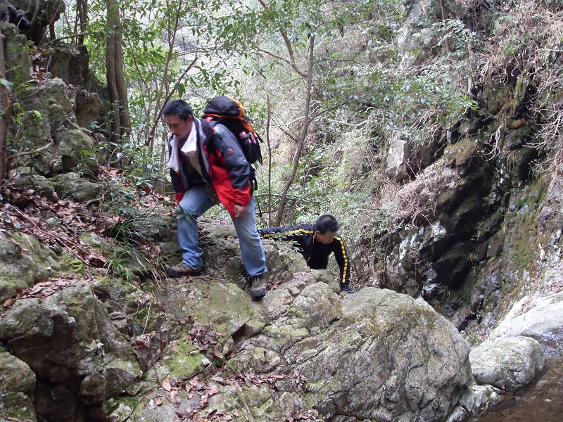 激情穿越湫水大峡谷